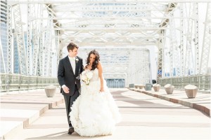 Union Station Hotel Pedestrian Bridge Downtown Nashville Wedding